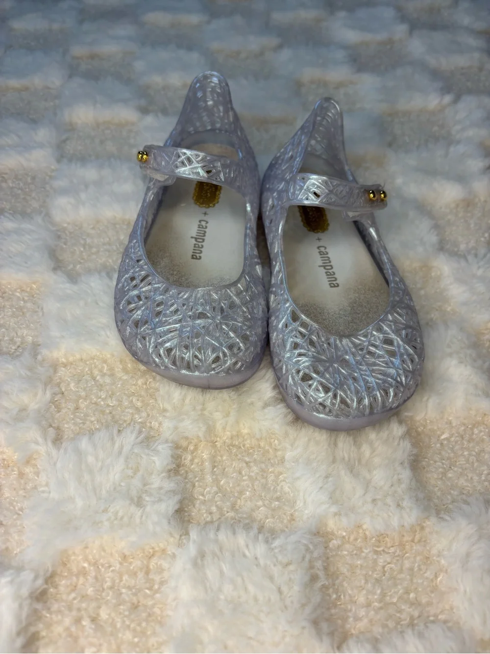 Mini Melissa Campana jelly flats